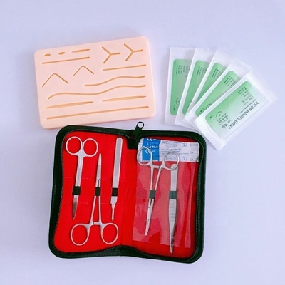 Cojín médico de la sutura de Kit Surgical Suture Training With de la práctica de la sutura